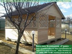Деревянная Садовая Беседка Для Дачи 'Домик 4х4' - Фото № 2