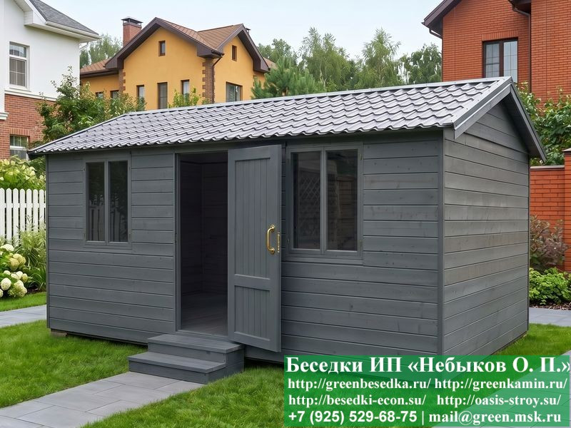 Деревянная Жилая Бытовка Для Дачи, Мини-Домик 3х7 - Фото № 7