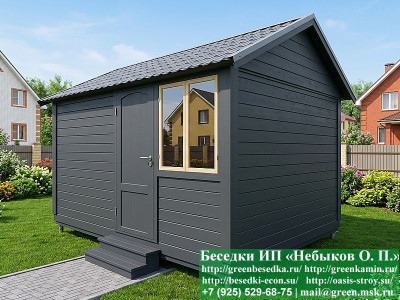 Деревянная Бытовка, Сарай Для Дачи, Дома 3х4 - Фото № 4 2