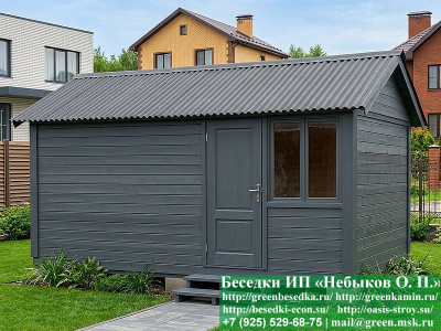 Деревянная Бытовка, Сарай Для Дачи, Дома 3х5 - Фото № 7 2