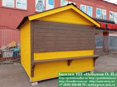 Ярмарочный домик 3х3 — доставка и монтаж в Москве и по югу России