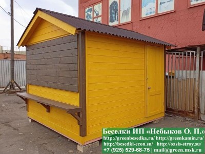 Ярмарочный домик 3х3 — доставка и монтаж в Москве и по югу России 2
