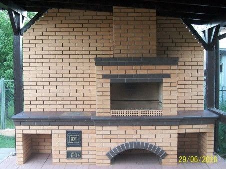 Мангал-Барбекю Из Кирпича Для Дaчи, Дома № 6 - Фото № 1 Мангал-Барбекю Из Кирпича Для Дaчи, Дома № 6 - Фото № 1